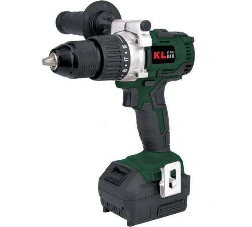 Аккумуляторная дрель-шуруповерт KLPRO KLNM18B-20 18 В 2.0 Ач Li-ion бесщеточная KLNM18B-20