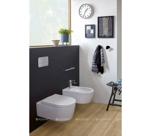 Унитаз подвесной Villeroy & Boch Avento 370x530 мм с сиденьем 5656HR01