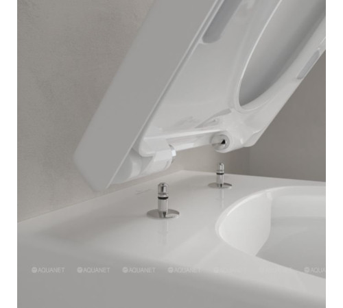 Унитаз подвесной Villeroy & Boch Avento 370x530 мм с сиденьем 5656HR01