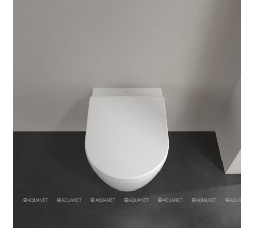 Унитаз подвесной Villeroy & Boch Avento 370x530 мм с сиденьем 5656HR01