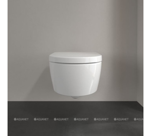 Унитаз подвесной Villeroy & Boch Avento 370x530 мм с сиденьем 5656HR01