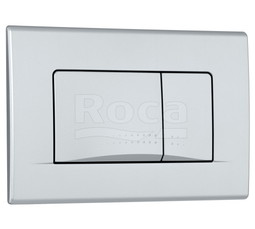 Панель смыва Roca Active 32B 2 режима 255х170х18 мм матовый хром 8901130B2