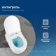 Унитаз подвесной Aquanet Glide-W Rimless с сиденьем Soft Close Slim Glide-W