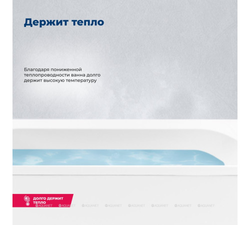 Акриловая ванна Aquanet Agata 160x70 см с каркасом 00369252