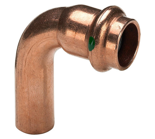 Угольник 90° Viega Profipress медь 15 мм однораструбный 291662