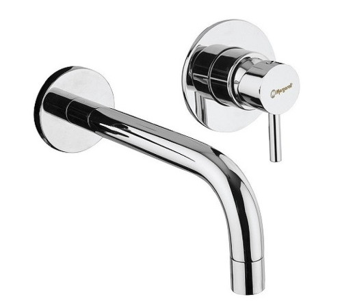 Смеситель для раковины Margaroli Moderna 2002 настенный хром RU2002AA01CR