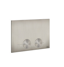 Клавиша смыва Gessi для инсталляций TECE двойная Steel Brushed 54617#239