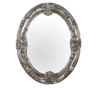 Зеркало в раме Tiffany World 86х106 см глянцевое серебро TW03784arg.brillante