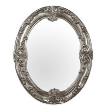 Зеркало в раме Tiffany World 86х106 см глянцевое серебро TW03784arg.brillante