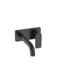 Смеситель для раковины hansgrohe Vernis Shape скрытый монтаж излив 20.7 см матовый черный 71578670