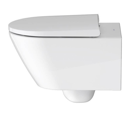 Унитаз подвесной Duravit D-Neo 37x54 см безободковый белый 2577090000