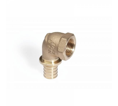 Угольник-переходник REHAU RAUTITAN RX 16-Rp 3/4 внутренняя резьба бронза 13660951001