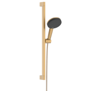 Душевой гарнитур Hansgrohe Raindance Alive Select S 625 мм Ø125 мм шлифованная бронза 24600140