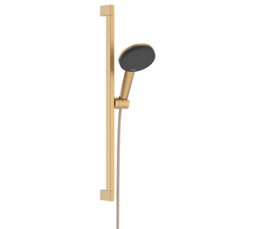 Душевой гарнитур Hansgrohe Raindance Alive Select S 625 мм Ø125 мм шлифованная бронза 24600140
