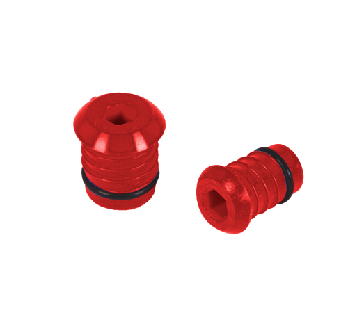 Заглушка для испытаний труб HENCO 16 мм красная TESTPLUG16-RO