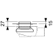 Комплект для установки дренажного канала TECE drainline 1200 мм нержавеющая сталь Seal System 660005/660003/601200/650000/601270/660016