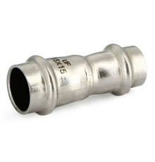 Муфта пресс переходная Uni-Fitt 22х15 мм нержавеющая сталь 770S3100