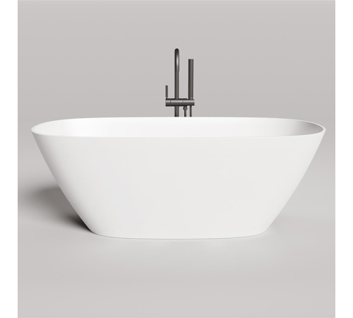 Ванна отдельностоящая Salini Sofia 185х90х60.5 см S-Stone белый матовый 102529M