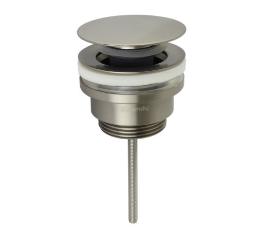 Донный клапан для раковины Splendy универсальный незапираемый 1 1/4 никель брашированный AA3071URMNB