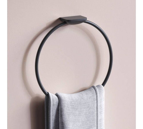 Набор аксессуаров для ванной и туалета AM.PM Inspire V2.0 черный AK50D1206B