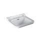 Раковина Kerasan Waldorf 60х55 см 3 отверстия керамическая белый/хром 4140K1bi/cr*3