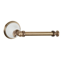 Держатель туалетной бумаги Tiffany World Harmony 019 подвесной белый/бронза TWHA019bi/br