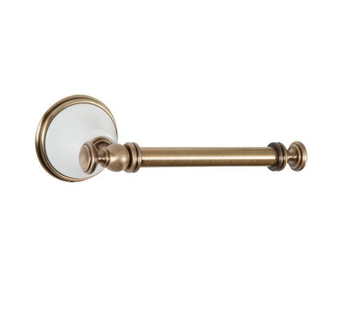 Держатель туалетной бумаги Tiffany World Harmony 019 подвесной белый/бронза TWHA019bi/br