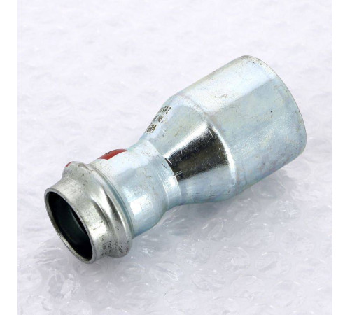 Муфта-вставка пресс из оцинкованной стали Viega Prestabo 35х22 мм 558550