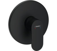 Смеситель для душа Hansgrohe Rebris S однорычажный черный матовый 72667670