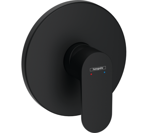 Смеситель для душа Hansgrohe Rebris S однорычажный черный матовый 72667670