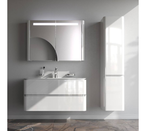 Тумба под раковину подвесная AM.PM Inspire V2.0 100 см белый глянец M30FHX1002WG