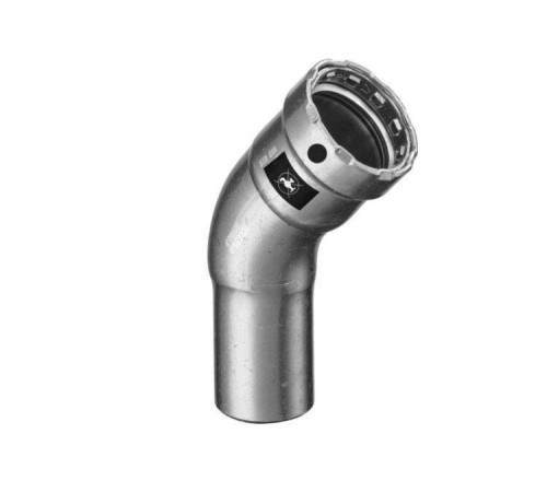 Отвод 45° Viega Megapress с SC-Contur DN15 694692