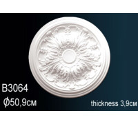 Розетка потолочная Perfect B3064 полиуретановая 640 мм B3064