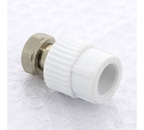 Муфта Pro Aqua полипропиленовая с накидной гайкой ВР 20 мм x 1/2 PA29008