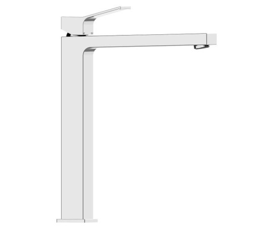 Смеситель для раковины Bossini Aki Line AKI-T высокий с донным клапаном хром Z00709.030