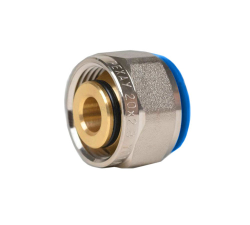 Резьбозажимное соединение REHAU RAUTITAN flex/pink 20х2,8 мм G 3/4 12663623003