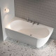 Ванна Ravak Freedom Corner L 170х80 см пристенная белая XC00100041