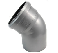 Отвод канализационный Sinikon Стандарт 75 мм 45° 504041CR