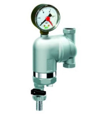 Фильтр механической очистки FAR с поворотным соединением 3/4 ВР-ВР 100 мкм магнитный с манометром FA 39M8 34100