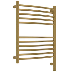 Полотенцесушитель электрический Сунержа Богема 3.1 выгнутая 500х600 мм правый состаренная латунь браш 051-6003-6050