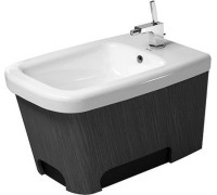 Биде напольное Duravit Esplanade 450x650 мм белый/дуб 2262100000