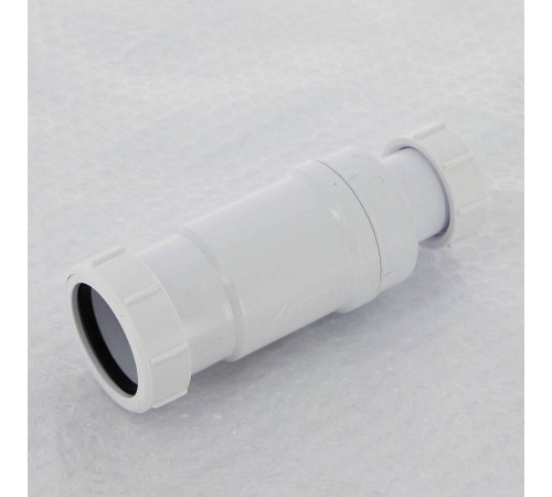 Сифон McAlpine самозакрывающийся с сухим клапаном 1 1/2 x 50 мм MRNRV50-PB