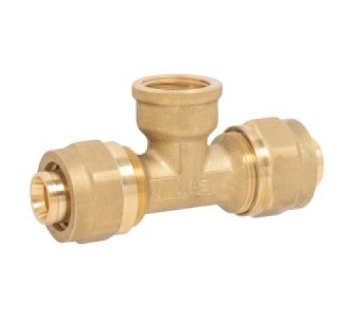 Тройник цанговый APE с внутренней резьбой 1/2 х 20 мм 732L 12x20