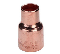 Муфта редукционная медная Viega 22х15 мм пайка 101565