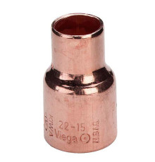 Муфта редукционная медная Viega 22х15 мм пайка 101565