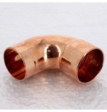 Угол медный 45 градусов однораструбный под пайку Viega 54 мм 114916