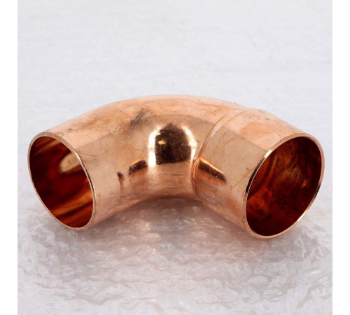 Угол медный 45 градусов однораструбный под пайку Viega 54 мм 114916