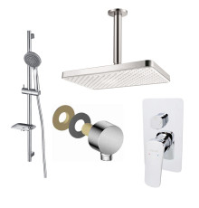 Душевой комплект 4 в 1 Aquatek Вега (AQ1046CR+AQ2071CR+AQ2454CR+AQ2011CR) AQ1075CR