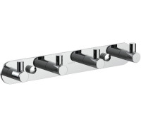 Планка с 4 крючками Aquanet Europa хром AQ4123CR