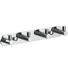 Планка с 4 крючками Aquanet Europa хром AQ4123CR